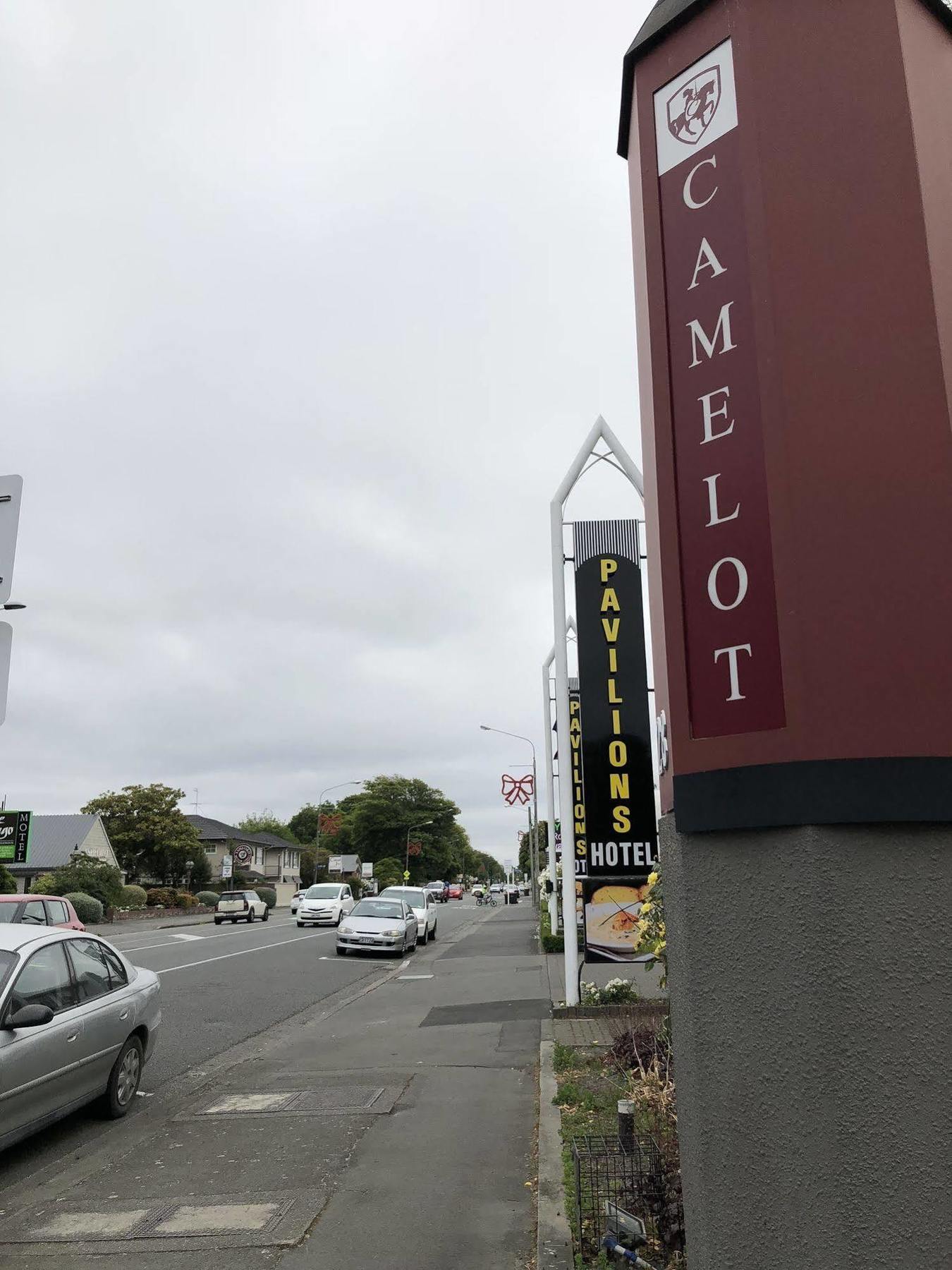 Camelot Motor Lodge Christchurch Dış mekan fotoğraf